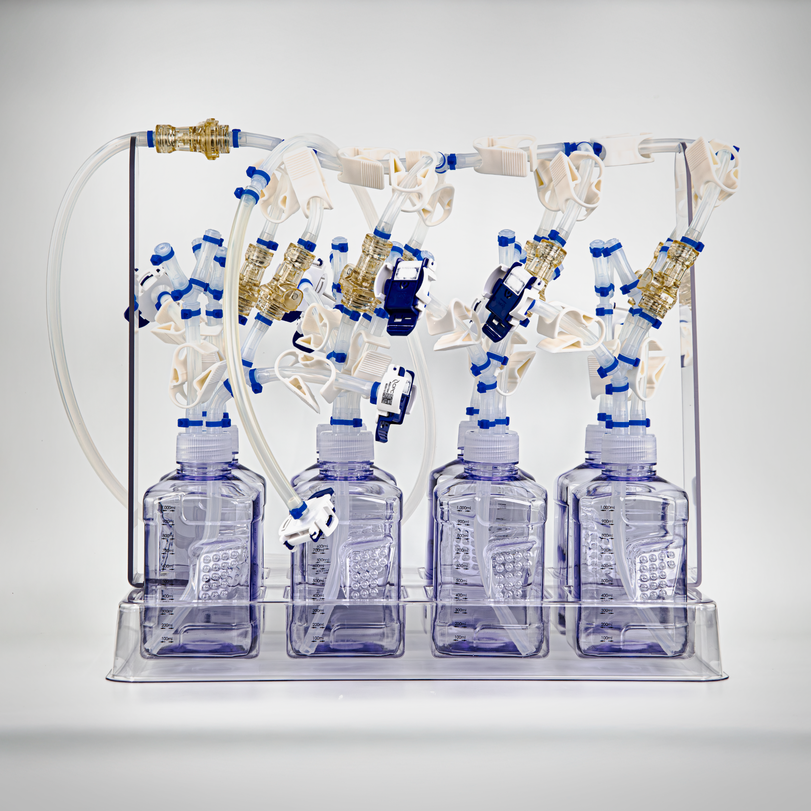 Freeze thaw media bottle assembly kit for biopharma