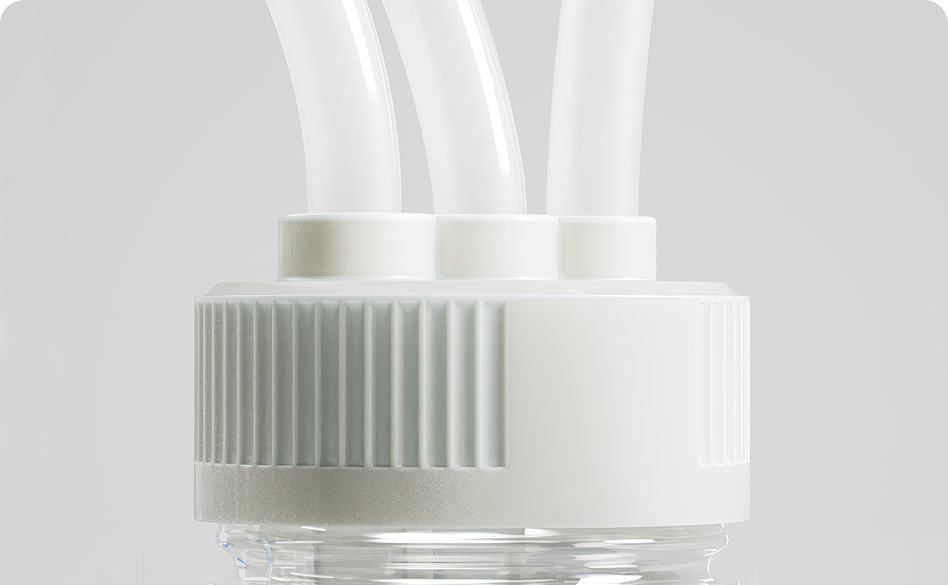 Cap2V8® Caps and CellGyn® Tubing